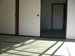 グリーンフラットの居間・リビング