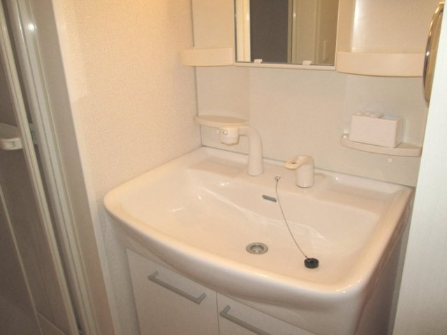 セリア141の洗面所