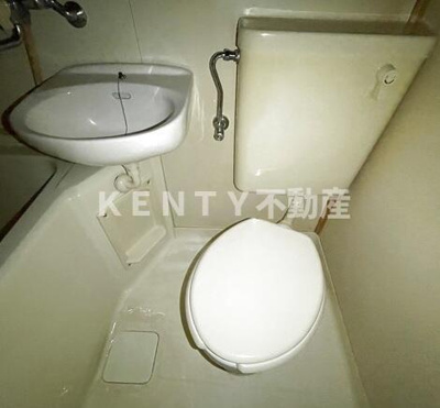 【トイレ】 | リバーズ多摩 | シンプルで使いやすいトイレです