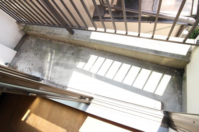 舞美荘のバルコニー