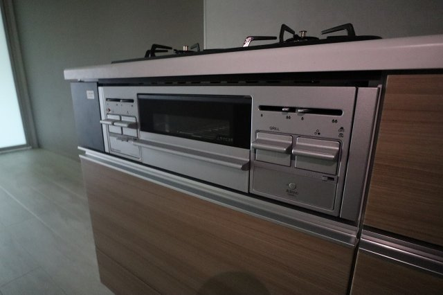 Sky Novaのキッチン|グリル付き