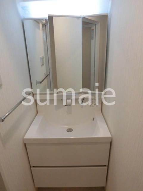 さくら大宮の洗面所|洗髪洗面化粧台。