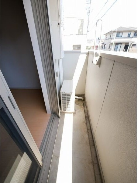 クレフラスト野並Ａ棟のバルコニー