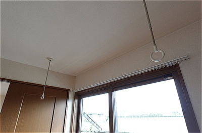 【洋室】 | フローラルコート Ｅ | 南洋室・室内物干し