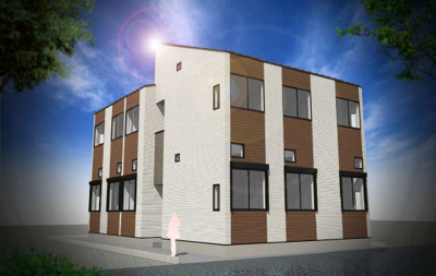 【外観パース】 | ハレテラス西綾瀬