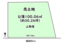 右京区常盤下田町　建築条件なしの画像