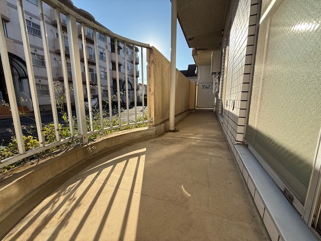 ドゥ・シャトー・ブラン3番館のバルコニー