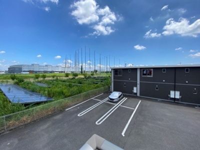 【バルコニー】 | グランディパレス Ｄ | バルコニーからの眺望