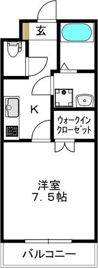 ポルトフィーノ長岡の間取り