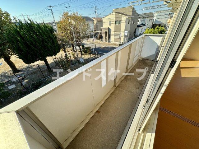 パークシャトーのバルコニー|高崎、前橋エリアのお部屋探しはエンドスケープまで！お客様の理想お聞かせ下さい♪