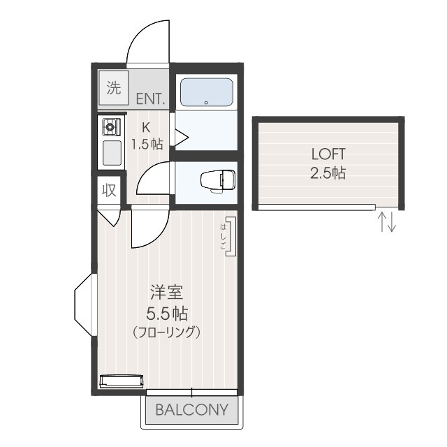 ル・プティモントの間取り