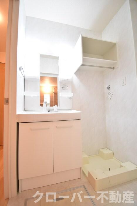 セジュール澄Ⅰ A棟の独立洗面台|洗髪洗面化粧台・室内洗濯機置場