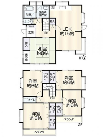 【間取り】 | 長沼駅　リフォーム中古