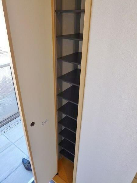 ホワイトモードの収納