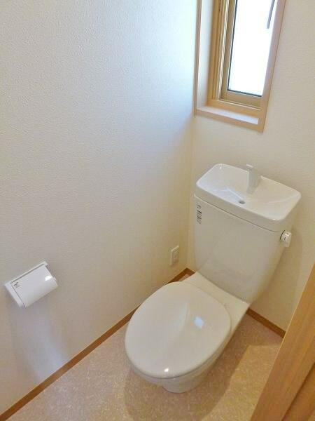 ホワイトモードのトイレ