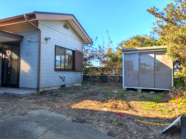 【駐車場】 | 山武市松ケ谷ロ　平屋中古戸建