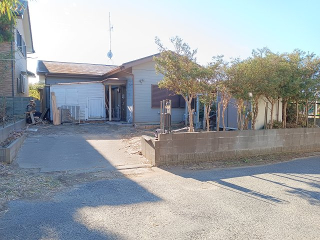 【駐車場】 | 山武市松ケ谷ロ　平屋中古戸建