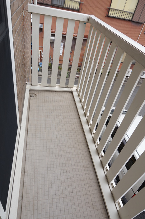 シンセリティ　Ｂのバルコニー|陽当たり良好なバルコニーです