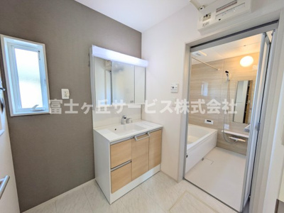 【脱衣所】 | 浜松市中央区雄踏町宇布見 2期 新築一戸建て 1号棟 | 脱衣所です