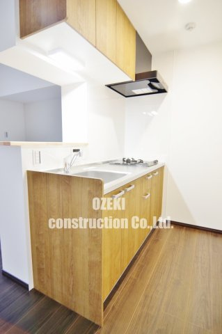 リーブルファイン大袋駅前のキッチン