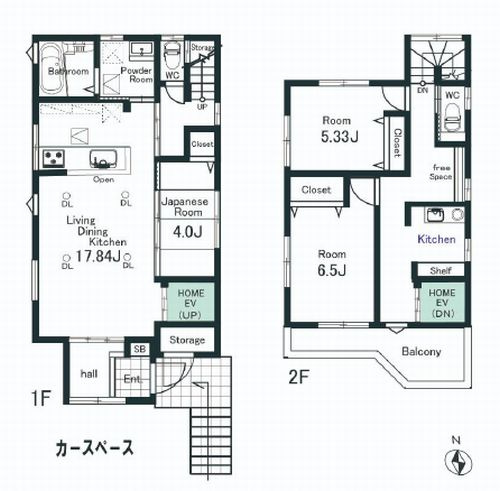 【間取り】 | 【仲介手数料０円】藤沢市大庭　中古一戸建て | 藤沢市大庭　中古一戸建て