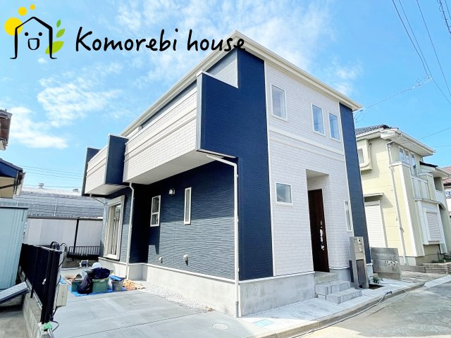 北本市二ツ家4丁目　新築一戸建て　ブルーミングガーデン　01の外観|撮影：'26/02/20