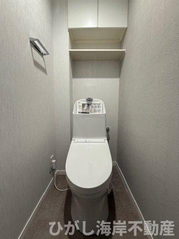 ベルパーク湘南茅ヶ崎E館のトイレ|新規リフォーム完了！　洗浄機能付きお手洗い