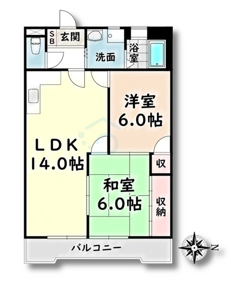 【間取り】 | スカイメゾン【名古屋市賃貸・ペット可】