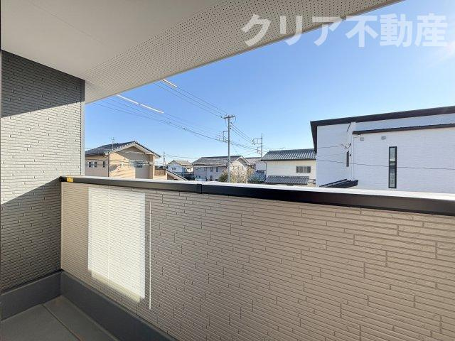 【バルコニー】 | 前橋市前箱田町１期　2号棟