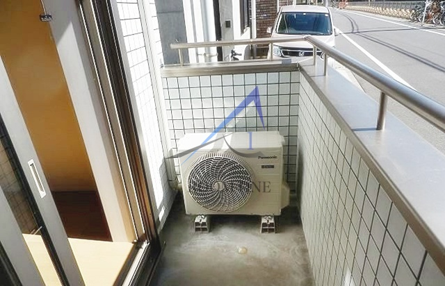 ハイムつくばのバルコニー|バルコニーです。