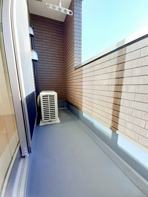 アンジュ東原Ⅱのバルコニー