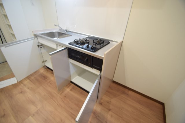 ベイシティのキッチン|キッチンの収納