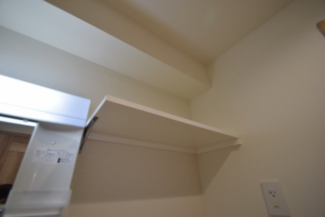 ベイシティの洗面所|洗面室の収納棚