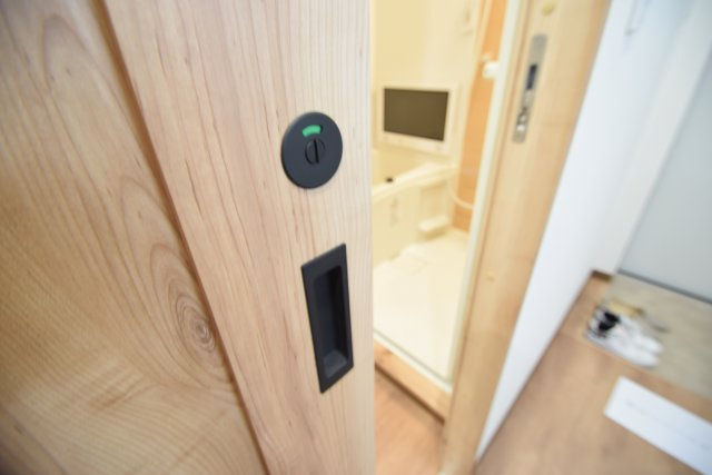 ベイシティの設備|洗面室に内鍵あり