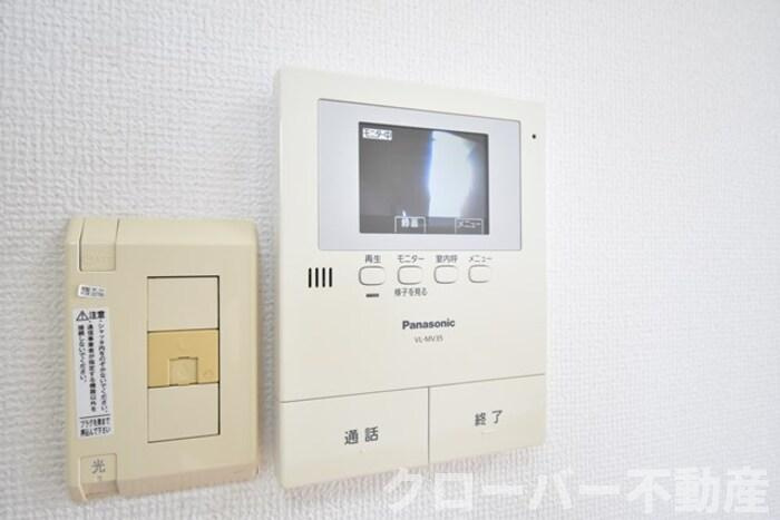 メゾン・シャルム A棟の設備|モニタ付インターホン