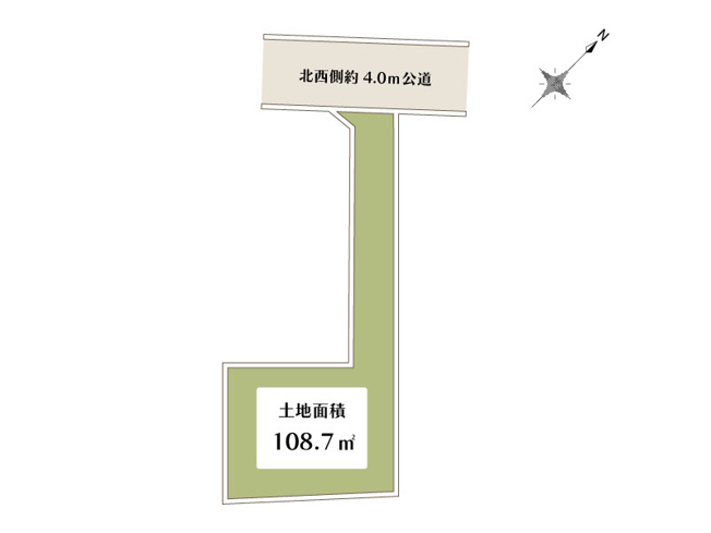 【区画図】 | 富士見市上沢2丁目　建築条件無売地（ふじみ野店） | 急行停車駅「ふじみ野」駅が徒歩15分の立地！