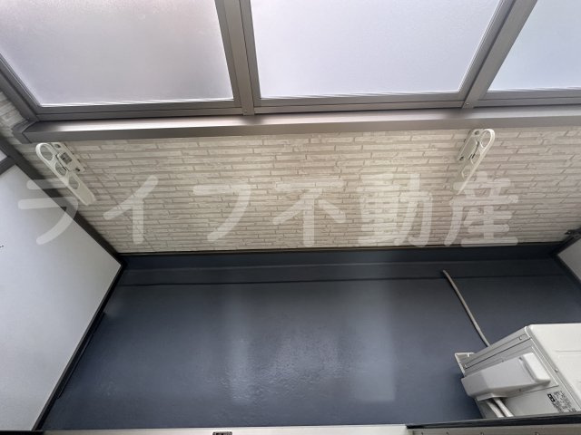 クレアール八戸ノ里のバルコニー|バルコニー付きです