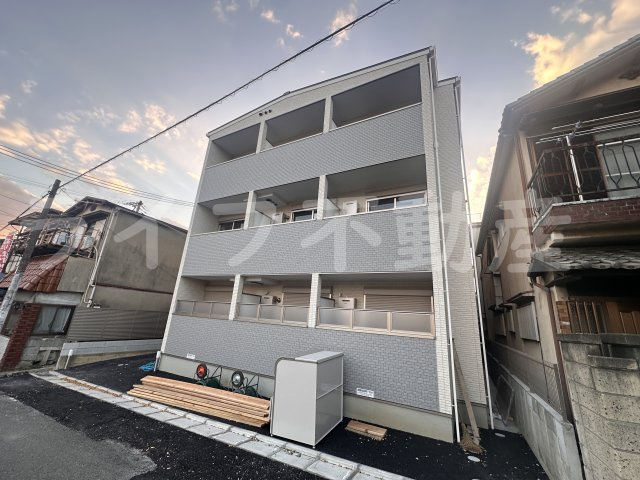 クレアール八戸ノ里の外観|外はこのようになっています