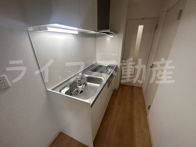 クレアール八戸ノ里のキッチン|お料理しやすいキッチンです