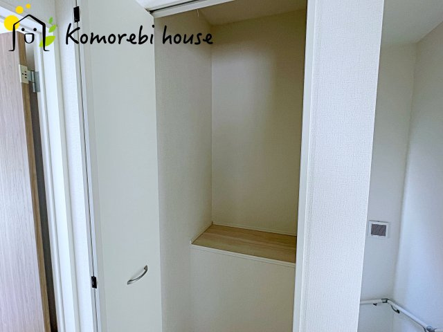 さいたま市東大宮　6期　新築一戸建て　グラファーレ　02の収納|収納のためのスペースです