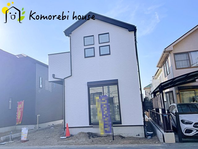 さいたま市東大宮　6期　新築一戸建て　グラファーレ　02の外観|建物外観を気になさる方へ、見た目の良い物件です