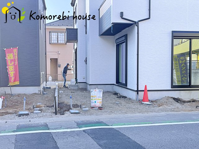 さいたま市東大宮　6期　新築一戸建て　グラファーレ　02の駐車場|駐車場があるので、車を買う予定の方も安心です