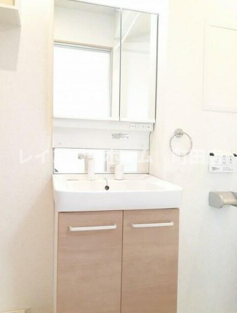 ハピネス※初期費用分割あと払いサービス利用可能物件の独立洗面台