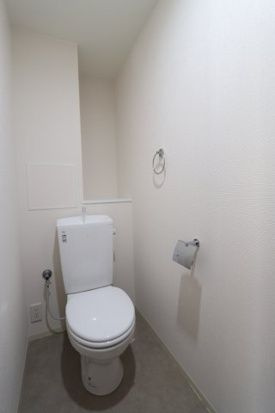 伊藤ハイツ　５０１号室のトイレ|落ち着いたトイレです