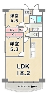 【間取り】 | 壬生川団地