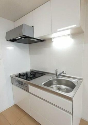 【キッチン】 | スカイハウス グランデ | コンパクトなキッチンで掃除もラクラク