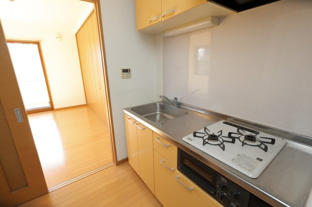 ハイツマコトCのキッチン
