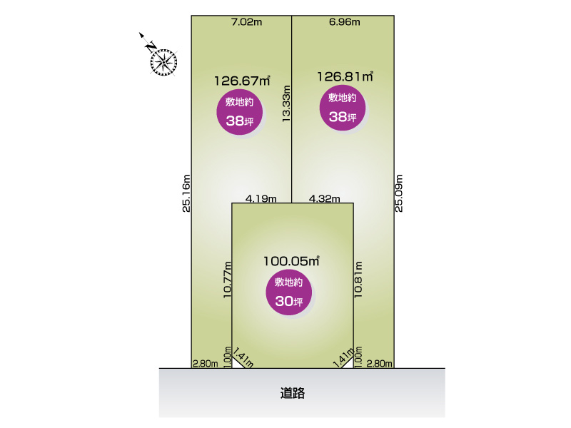 上尾市緑丘５丁目　１号地