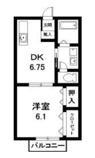 パストラルコートＨ棟の間取り