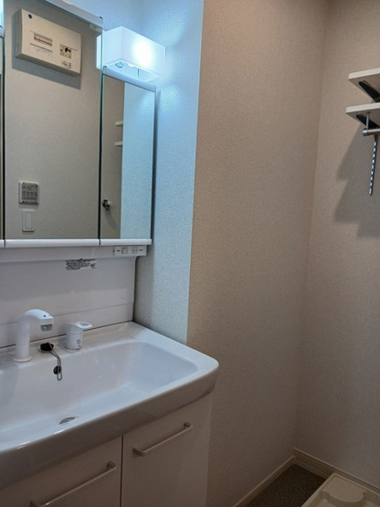 【洗面所】 | 忙しい朝に便利なシャンプードレッサー付